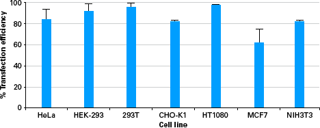 Xfect Transfection Reagent for HEK 293, 293T, CHO, NIH3T3, MCF7, HT1080 and HeLa cells