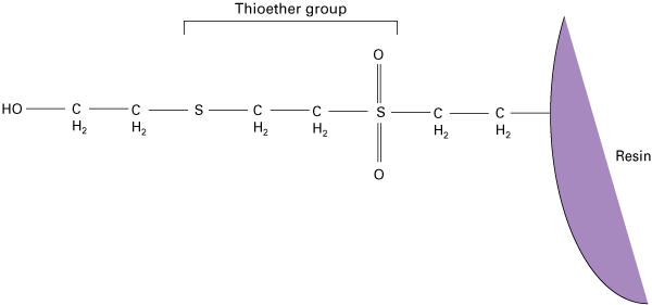 Figure 2. Structure of thiophilic resin.