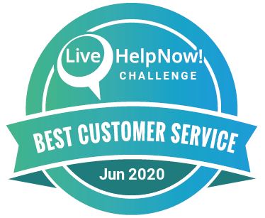 Live HelpNow! Challenge - Best Customer Service Awared June 2020